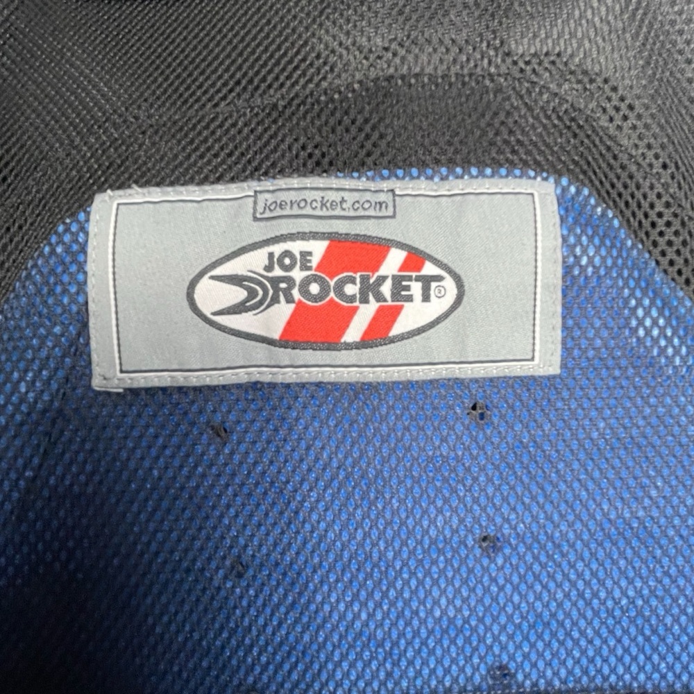 Joe Rocket Mens NWT Velocity Mesh Padded Street Motorcycle Jacket & Liner Sz L - Picture 15 of 16